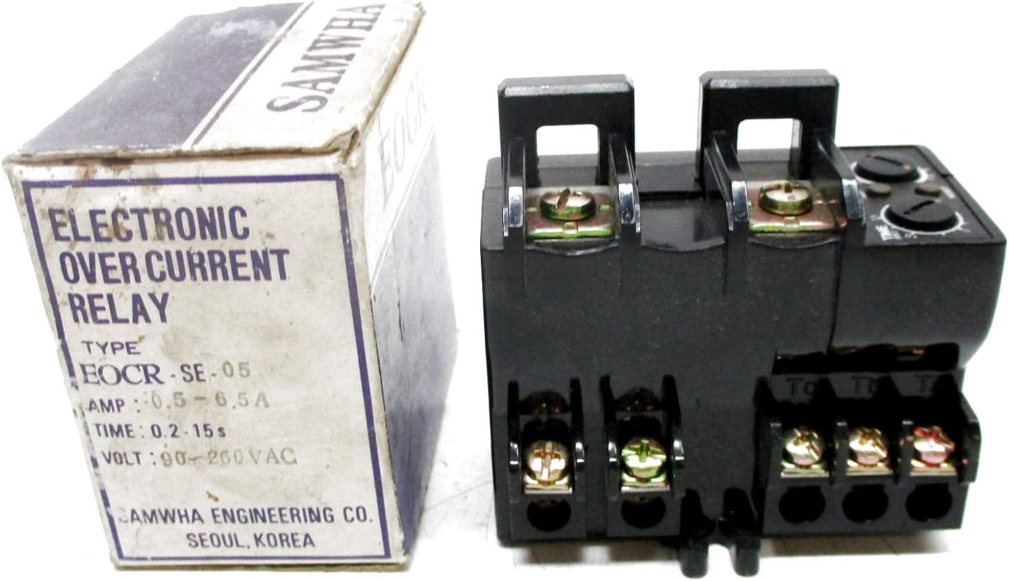 SAMWHA EOCR-SE-05 0.5-6.5A 0.2-15S 90-260VAC NSMP