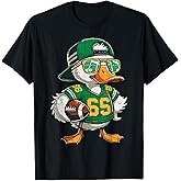 Duck American Football Sunglasses Cool Sports Men Boys Kids T-Shirt