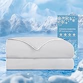 HARBOREST Cooling Comforter King Size - Cooling Blanket for Hot Sleepers and Night Sweats, Q-Max>0.45 Double-Sided Silky Cooling Surface Design, Light Grey(106" x 90")
