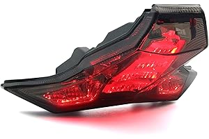 MFC PRO LED Tail Light Integrated Brake Stop Turn Signal Light For KAWASAKI 2018-2024 ZX-6R(636)/2014-2024 Z1000 Ninja ZX-10R Ninja ZX-10RR (Smoked Lens)