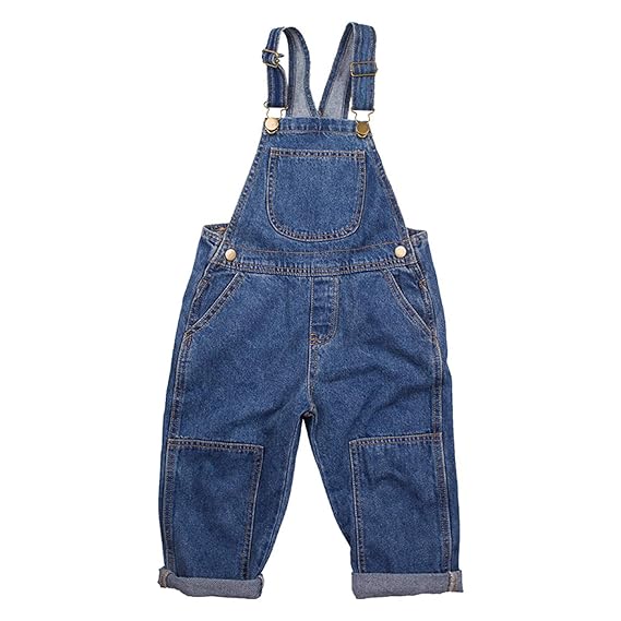 Buy Mini Panda Boys Denim Overalls Size 2t 3t 4t 5t 6t For Baby Light Blue 6 Years At Amazon In
