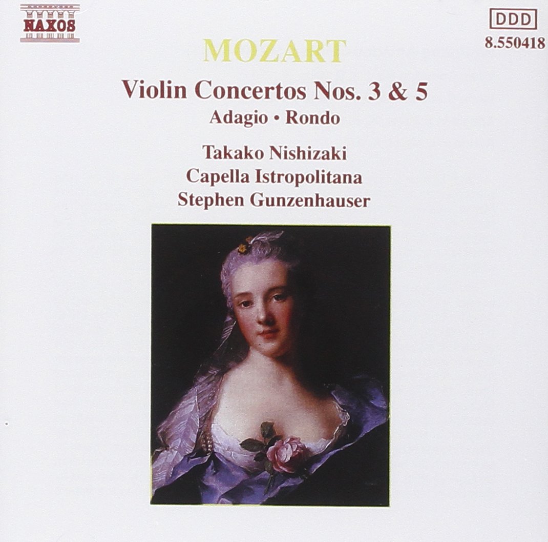 MOZART: Violin Concertos Nos. 3 and 5
