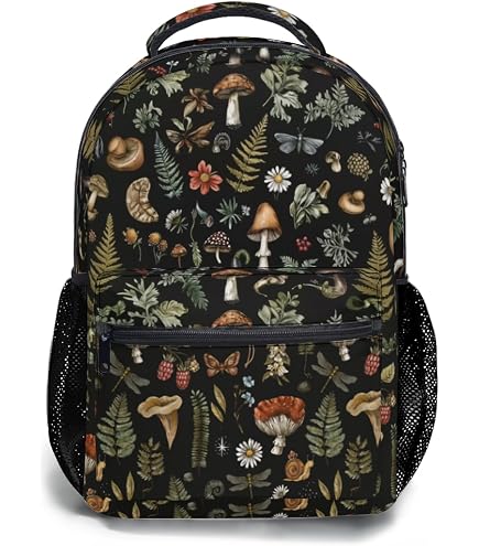 Tropical Green Leaves Backpack, Travel Backpacks Laptop Rucksack for Women, School Bookbag for Kids Girls Boys Teens, Jungle Plant Back Pack Accessories Bag for Work, Ideal Gifts for Summer Lovers