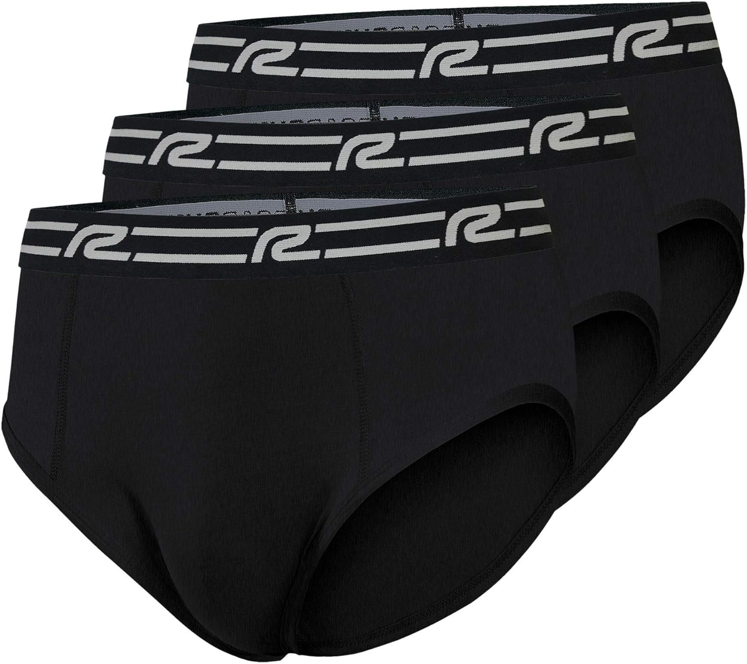 RGear Men's Underwear Briefs (Pack of 3) for Running
