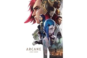 CINEMAFLIX Arcane LOL Game Poster Wall Art Measures 24 x 36 inches (unframed)