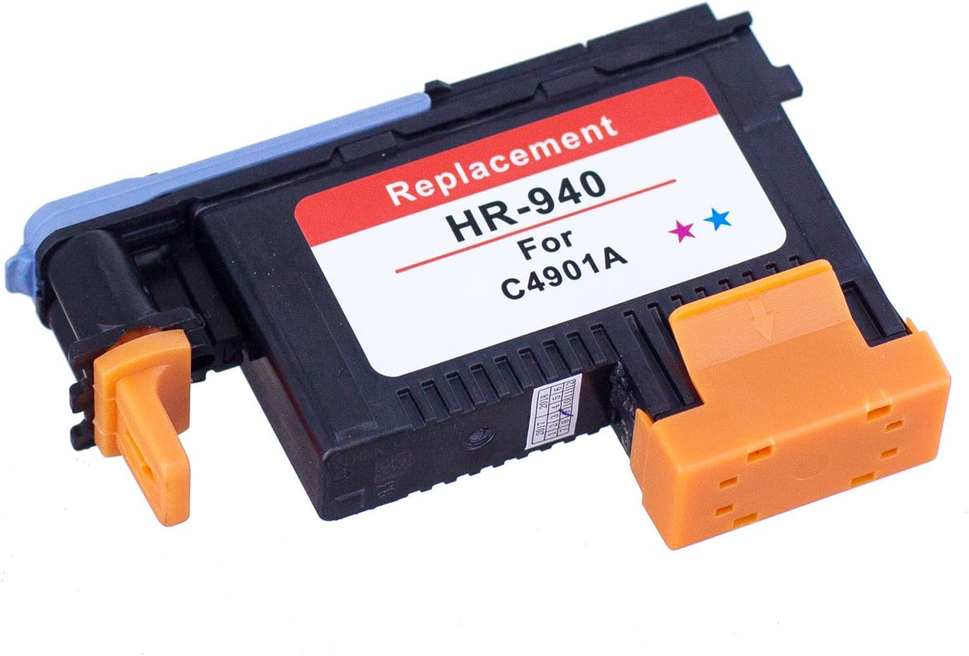 Lucky Bridge 2PK HP940 Printhead C4900A C4901A Remanufactured with chip never used Compatible for HP Officejet (1 BY, 1MC) - Image 4