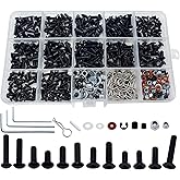 520pcs Universal RC Screw Kit Screws Assortment Set, Hardware Fasteners for Traxxas Redcat Arrma Axial RC4WD HSP HPI SCX10 Lo