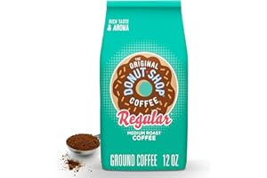 The Original Donut Shop Coffee, Regular, Medium Roast, Ground Coffee, 12 oz Bag