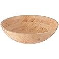 Lipper International Bamboo Wood Salad Bowl