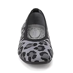 Frank Mully Womens Square Toe Flat Shoes