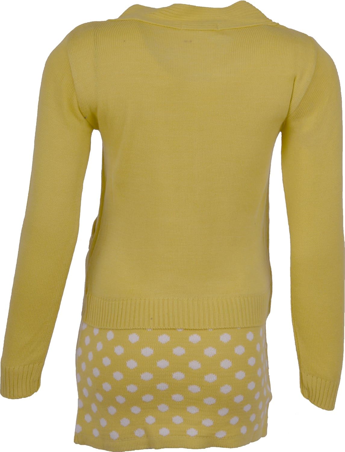 yellow woolen top