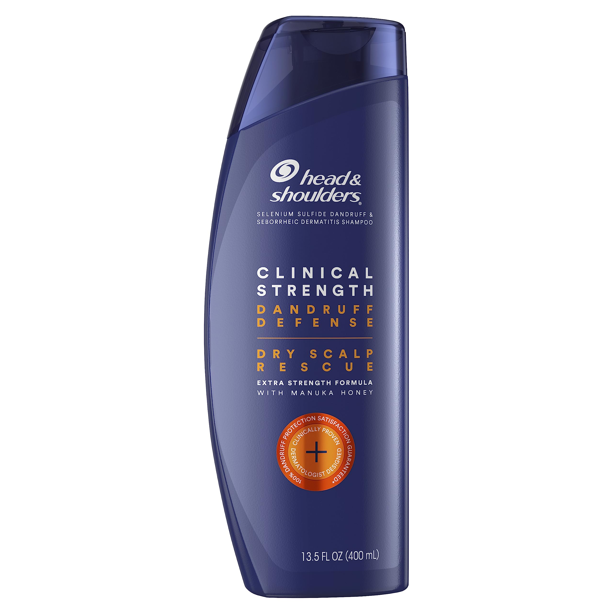 Head & Shoulders Clinical Dry Scalp Rescue Shampoo, 13.5 fl oz, 5.349 Fl oz