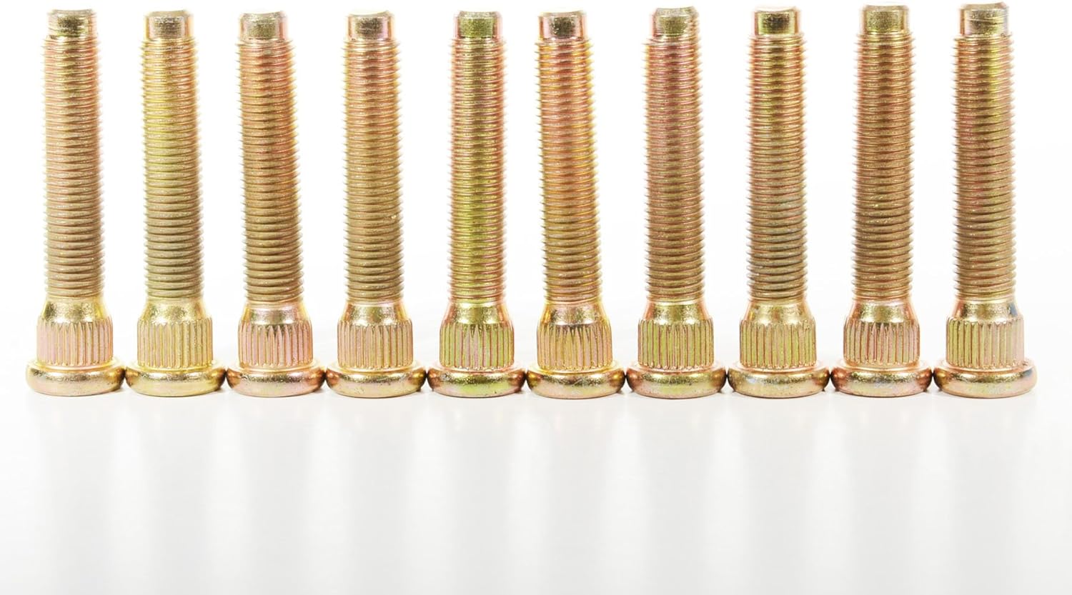 GOLD PIN SEAT 50mm LONG EXTENDED WHEEL STUDS BOLTS FIT NISSAN INFINITI