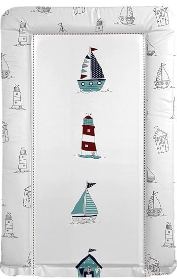 changing mat with raised sides