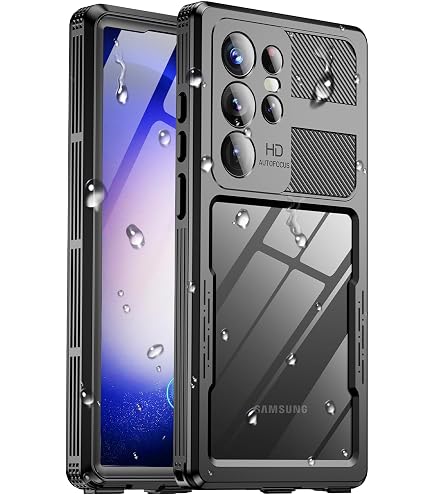 Amazon.com: MOZOTER for Samsung Galaxy S23 Ultra Case Waterproof