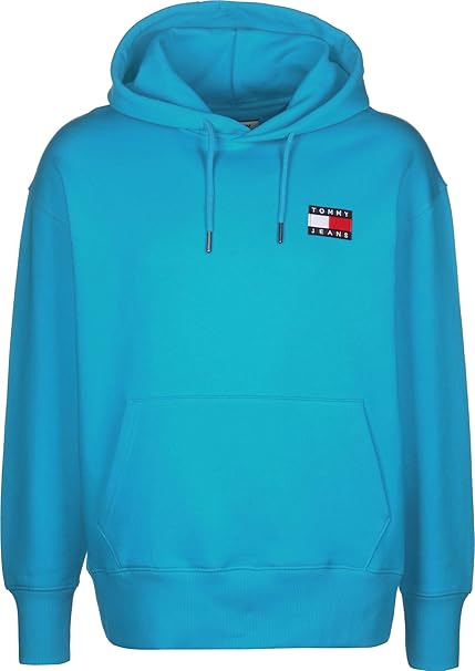 tommy jeans badge overhead hoodie