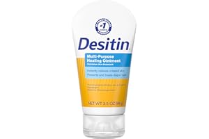 Desitin Skin Protectant And Diaper Rash Ointment Multi-Purpose With Vitamins A & D, Travel Size, 3.5. Oz Tube
