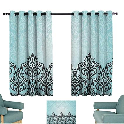 Amazon Com Damask Custom Drapes For Chid Modern Damask Motif With