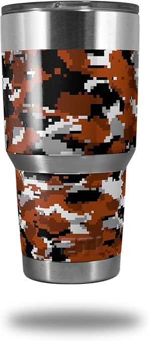 burnt orange yeti tumbler