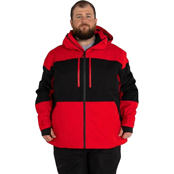 Country Outerwear スキーウェアジャケット 赤 3XL Amazon.com: Snow