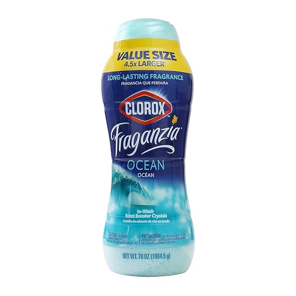 CLOROX FRAGANZIA LAUNDRY SCENT BOOSTER CRYSTALS, IN-WASH FRAGRANCE...