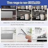 Grtard 6 Pack Neodymium Magnetic Bar 60x10x3 mm with 6 Adhesive Sheets view 6