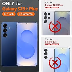 SHIELDON Case for Galaxy S25+ Plus 5G, Genuine