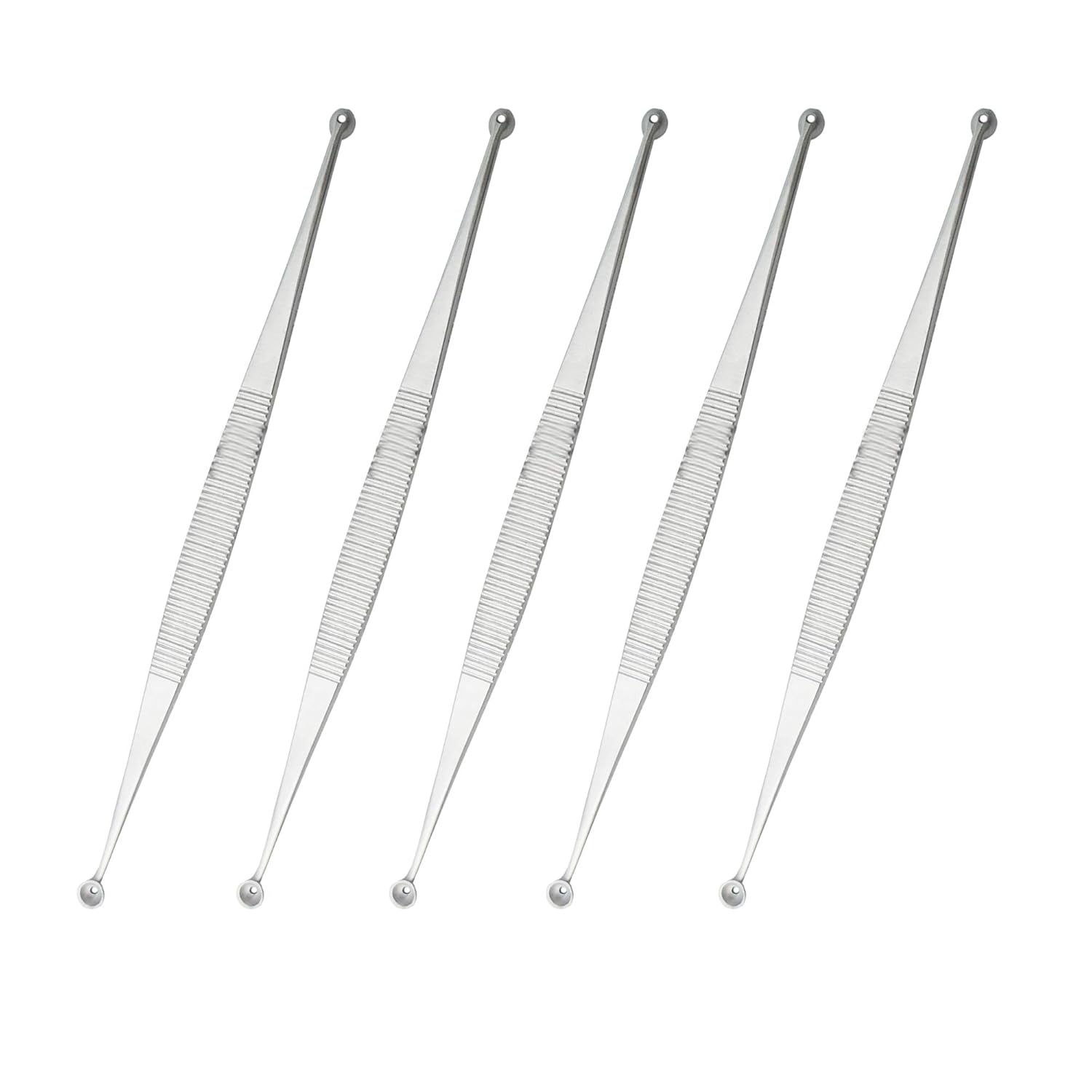 OdontoMed2011 5 Pieces of Unna Comedone Extractor 5.75" Dermal Remover Tools