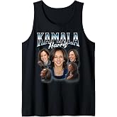 Kamala Harris Bootleg-Style Rap Tank Top