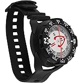 SAEKODIVE Wrist Compass - Glow in the Dark, Waterproof Dive Compass - Scuba Compass, Diving Compass, Kayak Compass