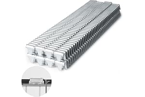 KAMSIN CL-4 Vertex Fastener 7/8-Inch(22mm) Crown Hartco Clips 960 PCS Galvanized M66 Clinching Clips, Staples for Wire Fencing Clinching Tool Clinch Clip Clipper Gun Spring Mattress