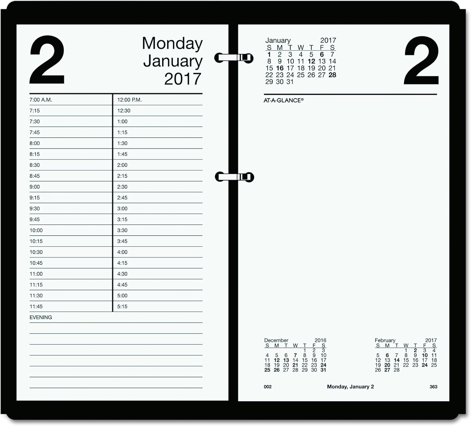 Best 2017 at a glance desk calendar