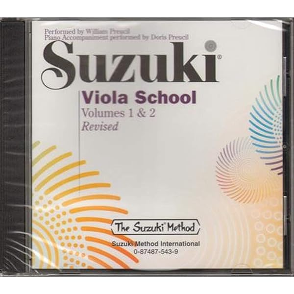 Amazon.com: Suzuki Viola School, Volume 1 & 2 (CD) (Suzuki Method
