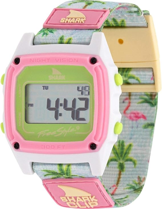 Amazon Freestyle フリースタイル 腕時計 Shark Classic Clip シャーク クラシック クリップ 防水時計 ユニセックス サーフィン Flamingo Sunrise 品番 Fs メンズ腕時計 腕時計 通販