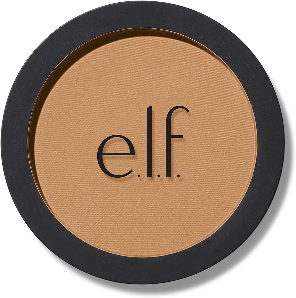 e.l.f. Primer-Infused Bronzer Tan O' Clock Matte Bronzer Long-Lasting