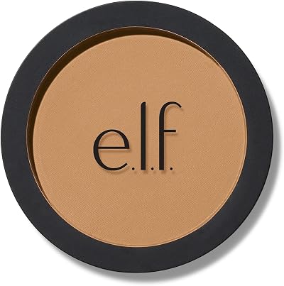 e.l.f. Primer-Infused Bronzer Tan O' Clock Matte Bronzer Long-Lasting