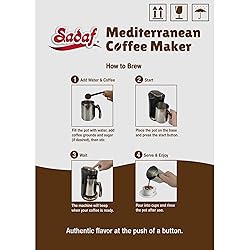 Sadaf One-Touch Mediterranean Coffee Maker