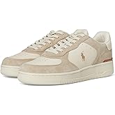 Polo Ralph Lauren Mens Masters Court Leather-Suede Sneakers