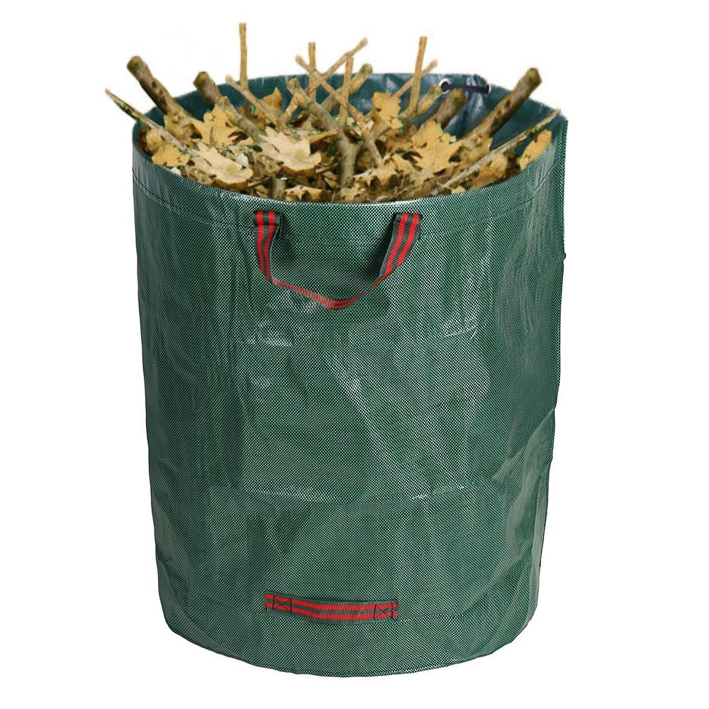 270L Garden Waste Bag Large Strong Waterproof Heavy Duty Reusable