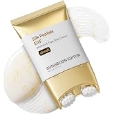 SUNGBOON EDITOR Silk Peptide EGF Intensive Gua Sha Neck Cream, 2.70 fl oz | Neck Firming & Contour Care, Peanut Ball Roller G