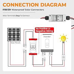 Pjerjzn Solar Panel Disconnect Switch 1000V 30A PV