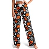 Mutkirapup Pajama Pants Women Soft Comfy Casual Long Pj Bottoms Cute Blue Star Lounge Sleep Pants with Pockets & Drawstring