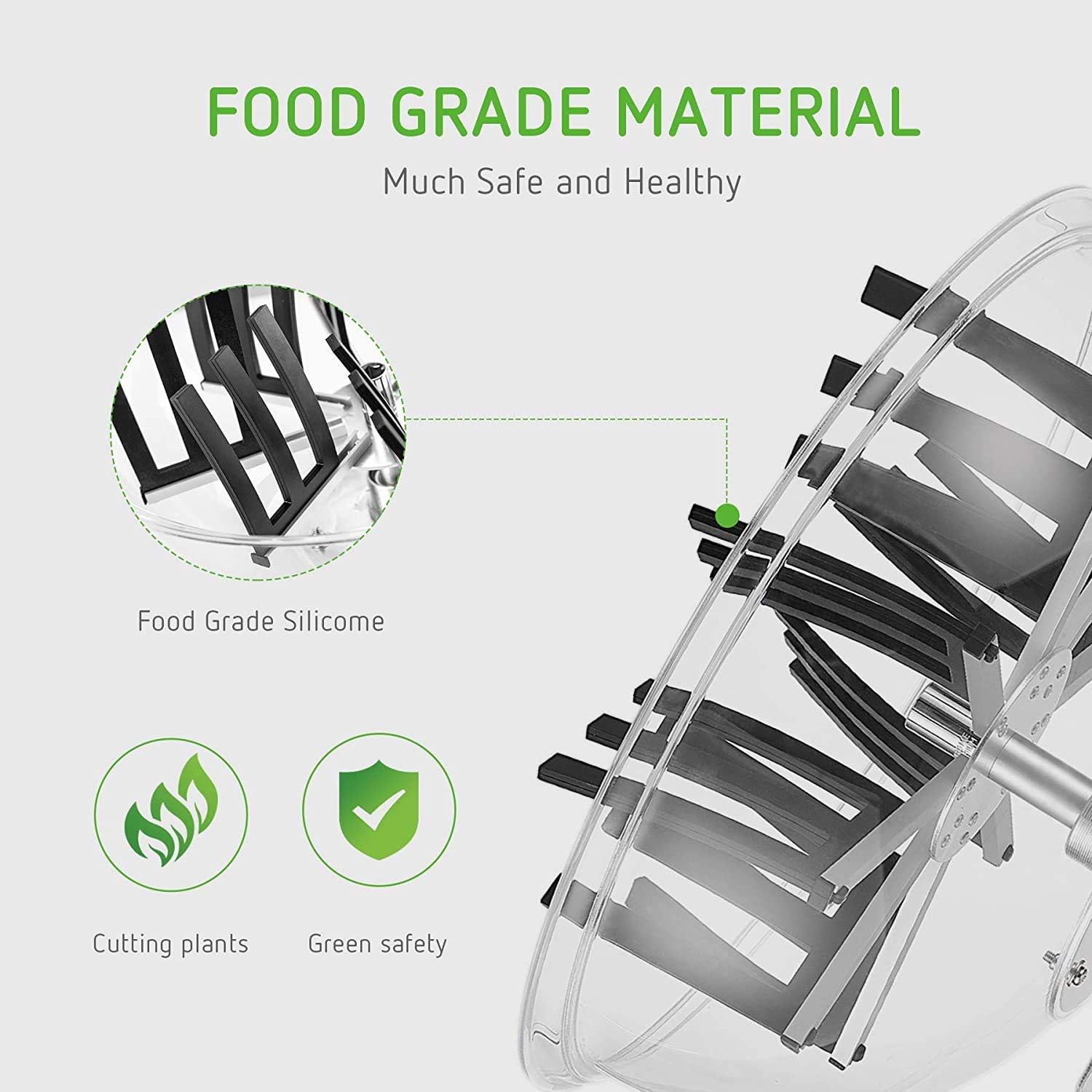 VIVOSUN 19 inch Bud Leaf Bowl Trimmer with Clear Visibility Dome, Sharp Stainless Steel Blades for Spin Cut, Solid Metal Gear Box, and Hand Pruner (Upgraded Version) : Garden & Outdoor
