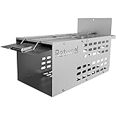 Ratweel Humane Rat Trap Live Mouse Trap Indoor Catch and Release Animal Cage Multi Large Bait (1 Pack)
