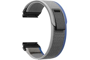 OUTVI 22mm watch band for garmin fenix 7 fenix 6 pro solar fenix 5 quick release nylon watch strap for garmin instinct 2 solar forerunner 965 955 945 epix 2 pro