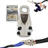 Rack-A-Tiers Penguin Puller Jr. Wire Pulling Attachment, Electrical Cable Pulling Tool, Wire Pulling Head for Electricians (69705)