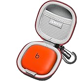 RLSOCO Hard Case for Beats Powerbeats Fit Wireless Noise-Cancelling Workout Earbuds (Black)