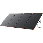TWELSEAVAN 500W Portable Solar Panel, HPBC Cell for Outdoor RV Backup | 25.5% High Efficiency, IP68 Waterproof, Foldable, for Power Station, with Sturdy Kickstands for Jackery Off-grid Home