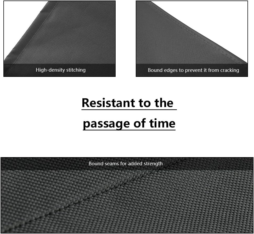 Patio Watcher Medium Outdoor Loveseat Bench Cover, Durable and Waterproof Patio Furniture Sofa Cover, Grey: Garden & Outdoor