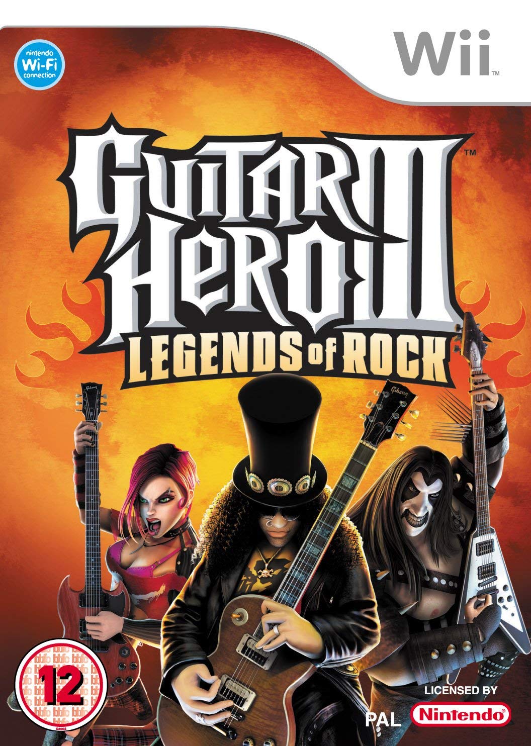 Guitar Hero III: Legends of Rock - Game Only (Wii) by ACTIVISION (Renewed)
